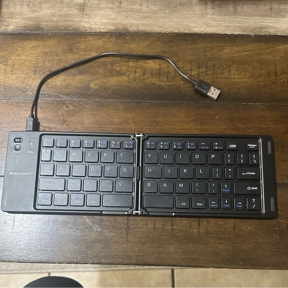 Bauhn Foldable Black Keyboard